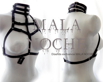 Harness Choker, choker BDSM, body harness, Bdsm harness, Bondage bra harness, bdsm, burlesque lingerie