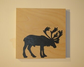 Caribou wooden frame