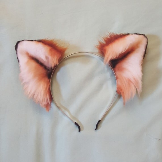 realistic fox ears and tail Gacha wolf gachalife