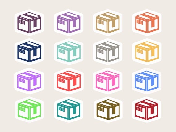 Shipping Box Stickers Mail Box Stickers Shipping Stickers