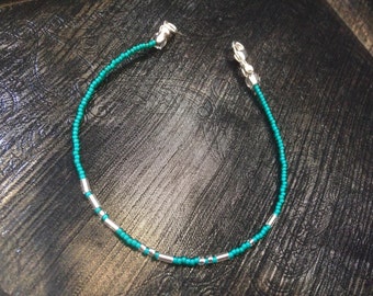 Custom Morse Code Bracelet