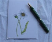 Daisy Note Card, Flower Boxed Set, Get Well Card, Artwork Stationery Boxed Set
