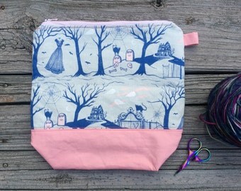 Help! My project bag is haunted! Halloween fun!