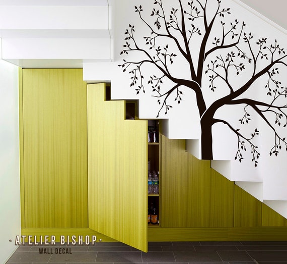 Staircase Famliy Photo Tree wall decal tree mural for home