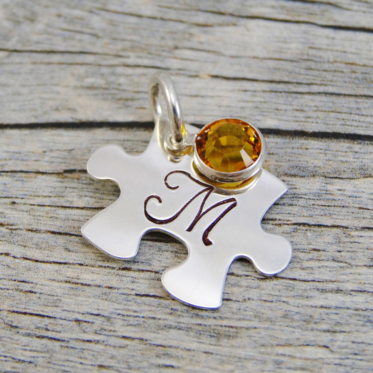 Hand Stamped Jewelry Personalized Jewelry Charm For