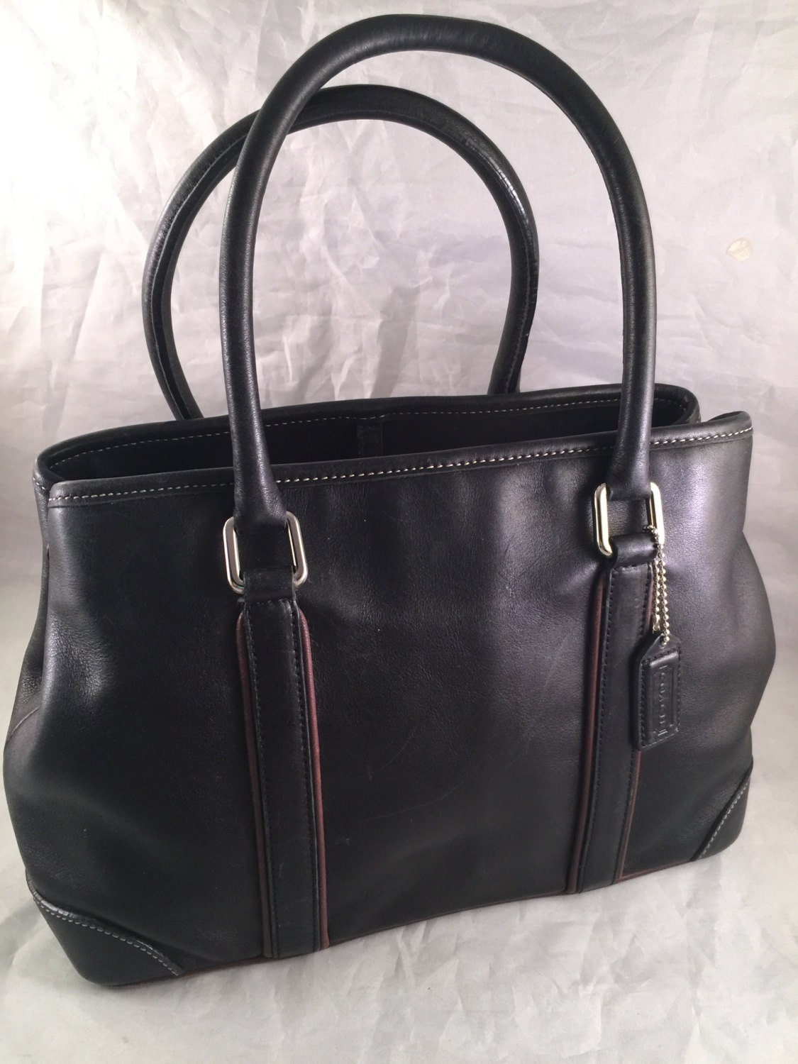 coach black small purse