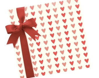 Hearts - Wrapping Paper