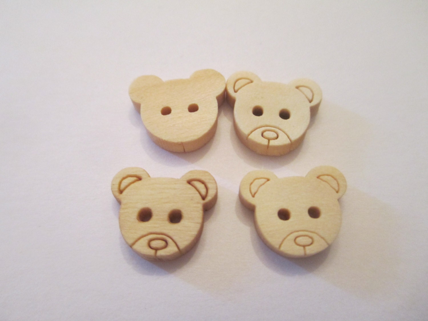 bear buttons sewing