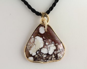Wild Horse Magnesite Pendant. Listing 399729615