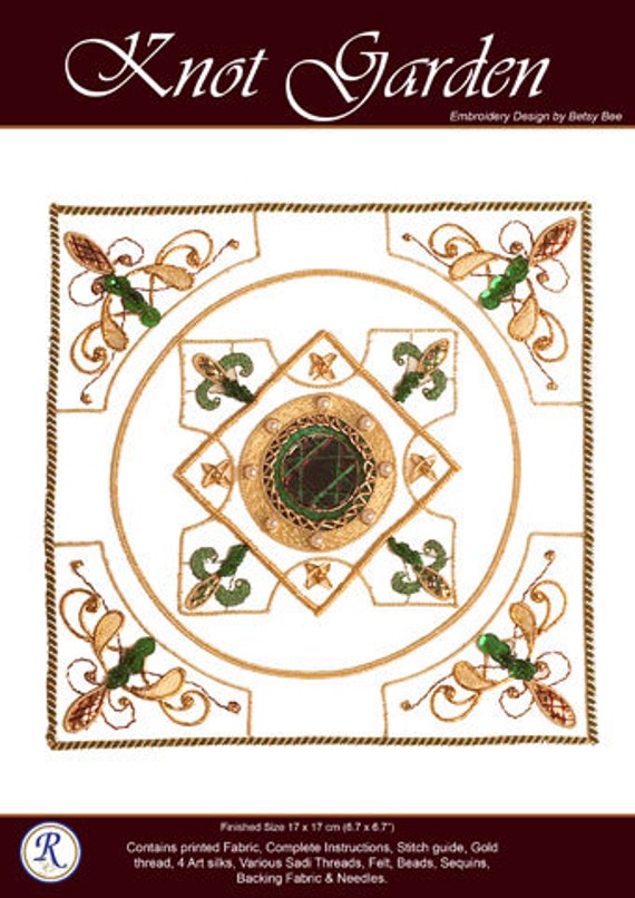 Knot garden jessecmault kit design by irene junkuhnbetsy bee Knot garden jessecmault kit design by irene junkuhnbetsy bee