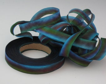 SILK RIBBON bias-cut hand dyed