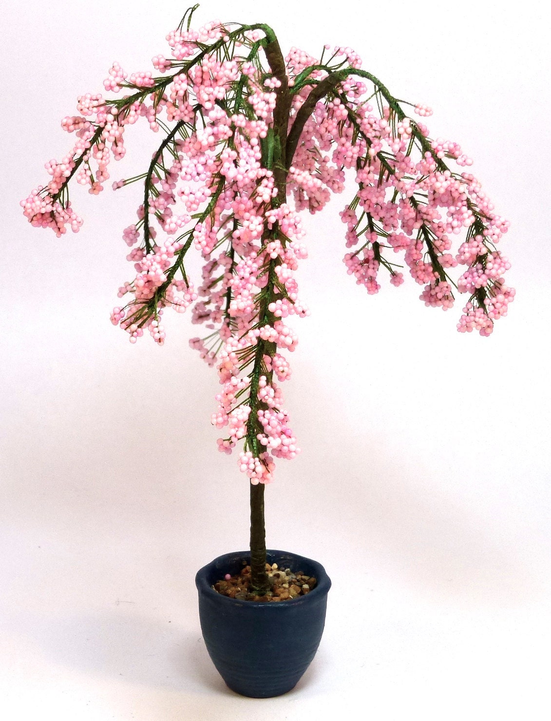 pink cherry blossom tree handmade dolls house miniature flower pink cherry blossom tree handmade dolls house miniature flower