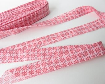 Quilt 1" Single fold Bias Binding 'Tilda Fabric L.Flower.O' Per 1 Yard
