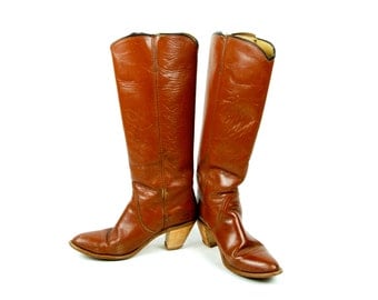 Tall FRYE Boots With Heel - FRYE American Classics Label, Women's Size 9 B