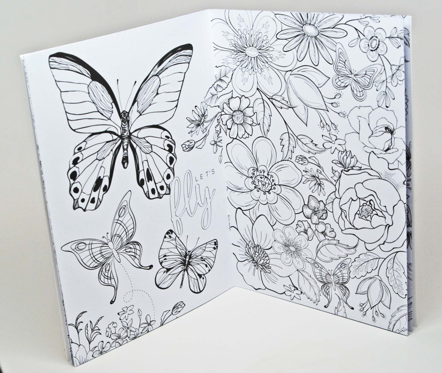 KaiserCraft Kaiser Colour Wild Flowers Mini Coloring Book Adult