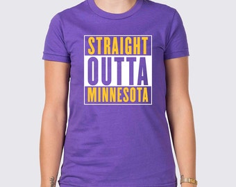 Women's Minnesota Vikings Cutter & Buck Purple Holly Park Tonal Stripe 3/4-Sleeve Knit T-Shirt