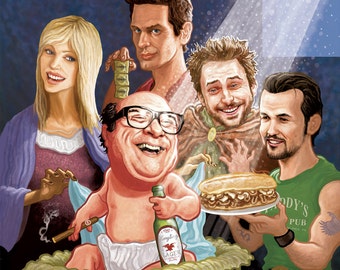It's Always Sunny in Philadelphia giclee print