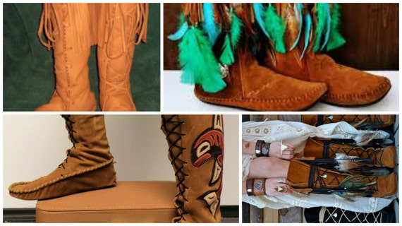 Size 10 Men's Moccasin Pattern-Boot