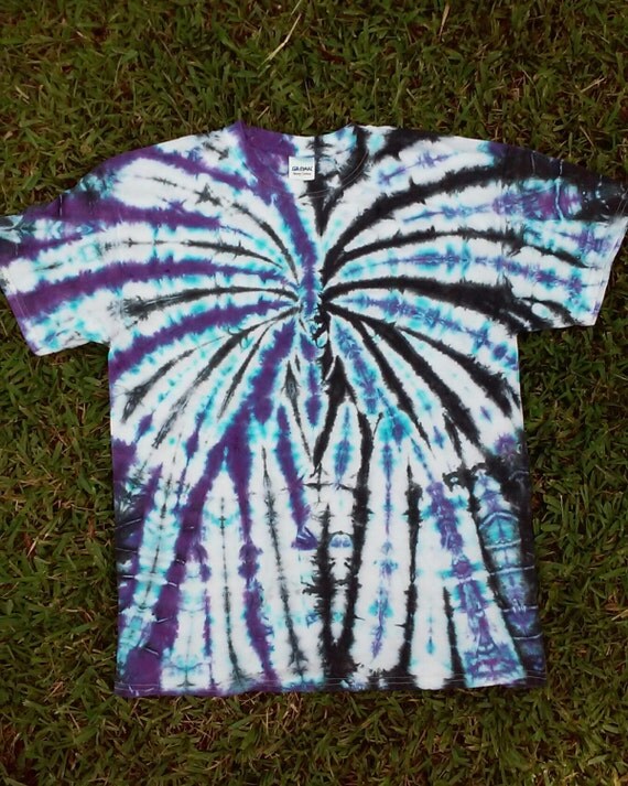 how to make spider tie dye shirts