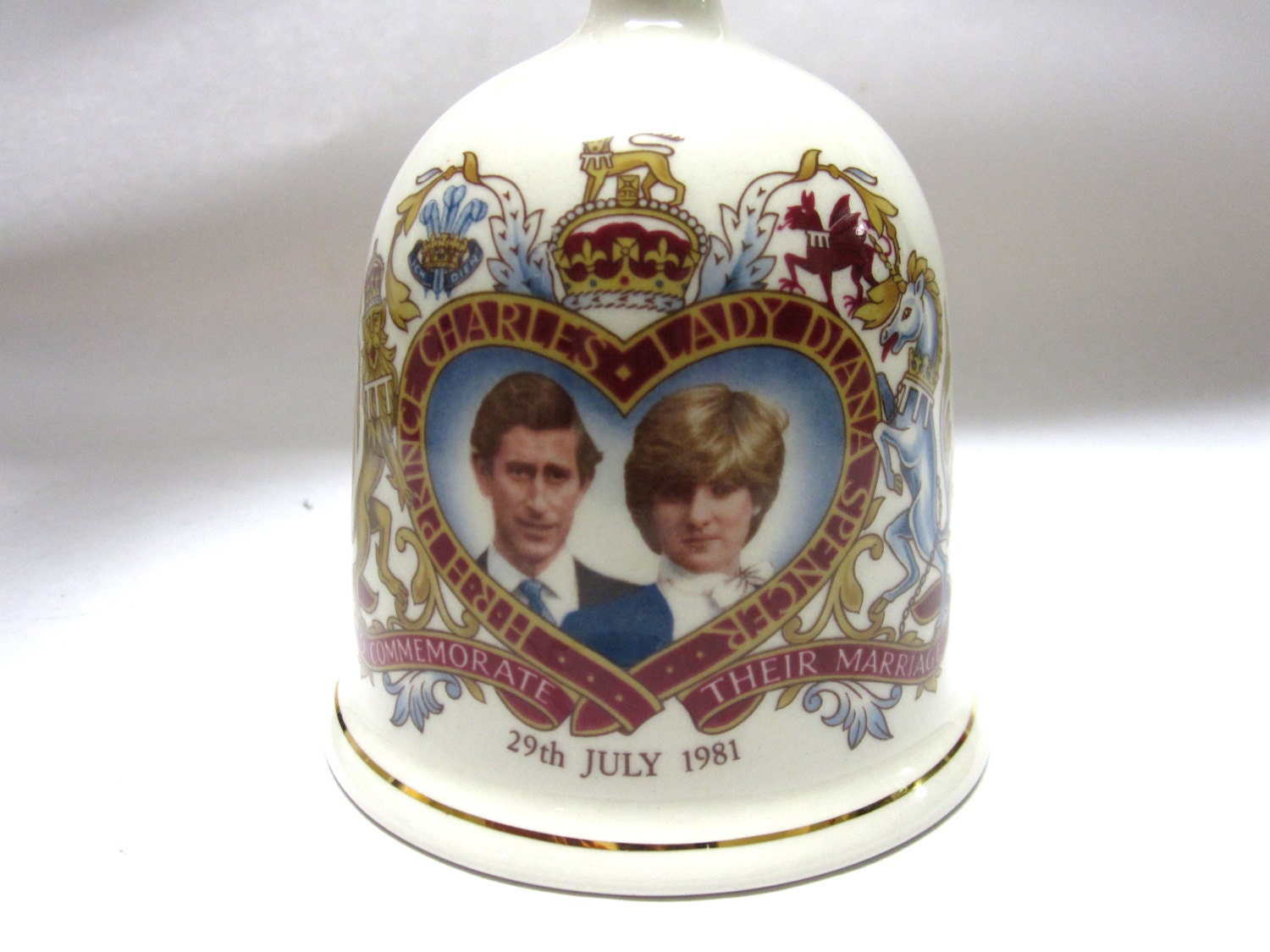 princess diana and prince charles wedding porcelain dolls