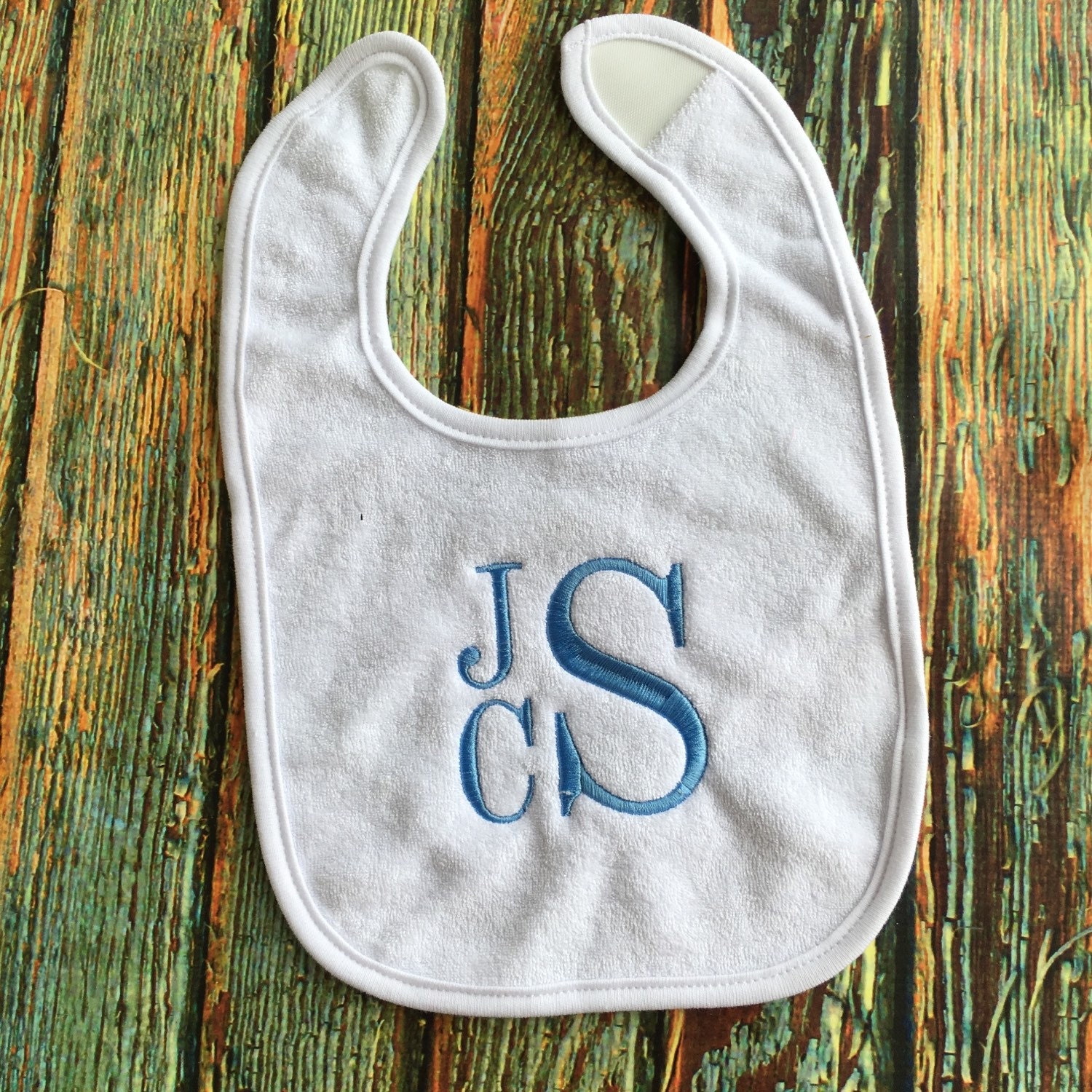 Monogrammed Baby Bibs Personalized Baby Bibs Baby Boy By Nolabows