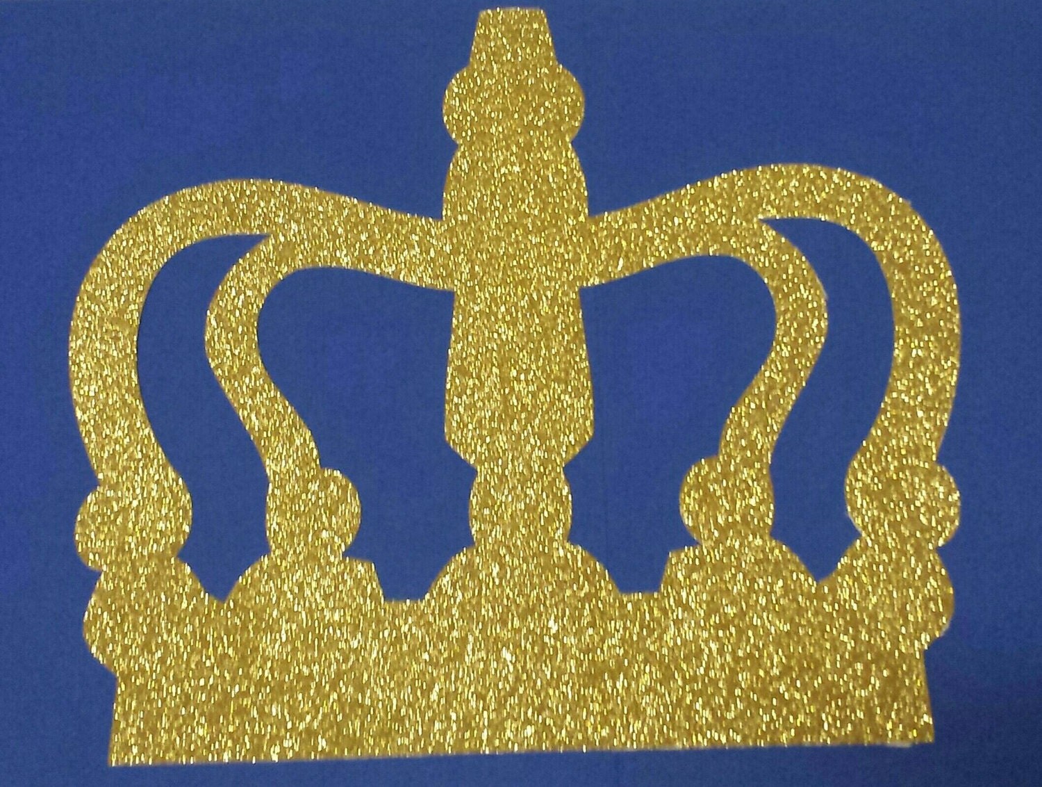 11 inch Royal Little Prince Die Cut Huge Large Crown Double