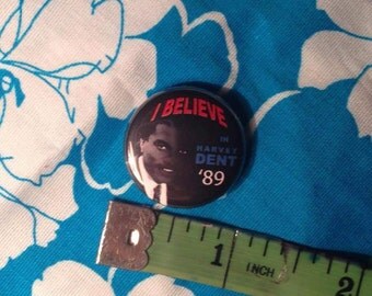 Batman I Believe in Billie Dee Williams Harvey Dent 1" button