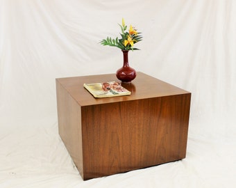 SALE Mid Century Modern Milo Baughman Cube coffee table