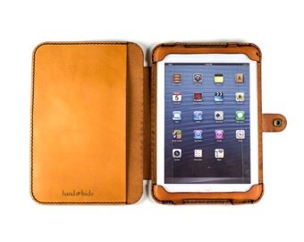 iPad Air 1 or 2 Case Stand, All Leather, iPad air 1 cover, iPad Air 2 case, leather iPad air case, leather ipad cover stand