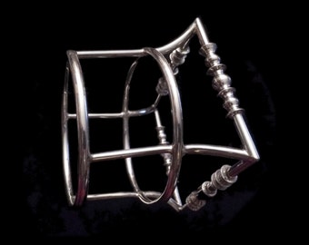 Human Singularity Bracelet - Sterling Silver Bracelet of Legend