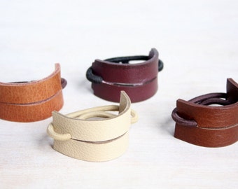 Leather Hair Band | Ponytail Wrap | Ponytail Holder | Hair Tie