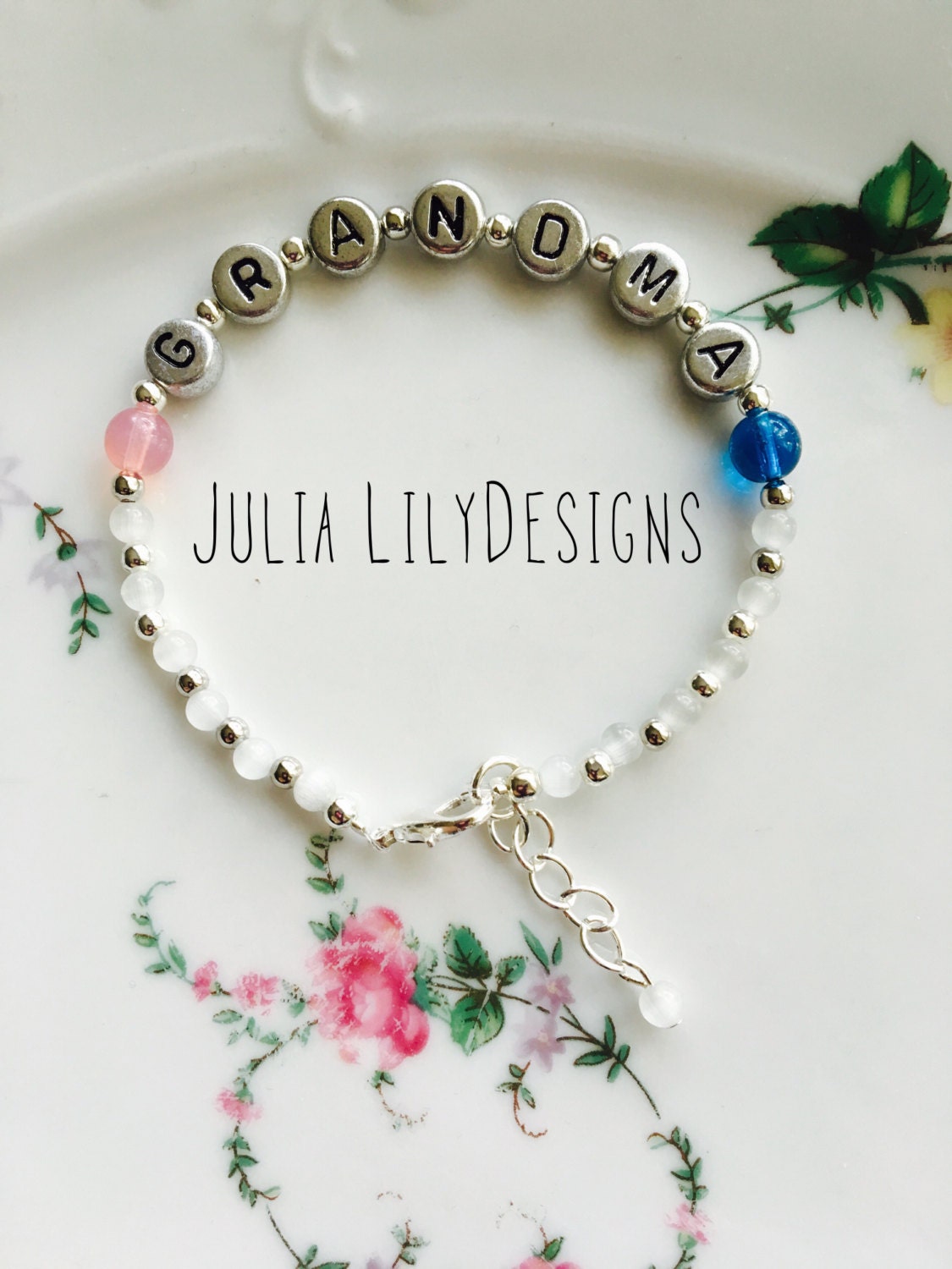Personalized Bracelet for Grandma Moms MommyMama Mom