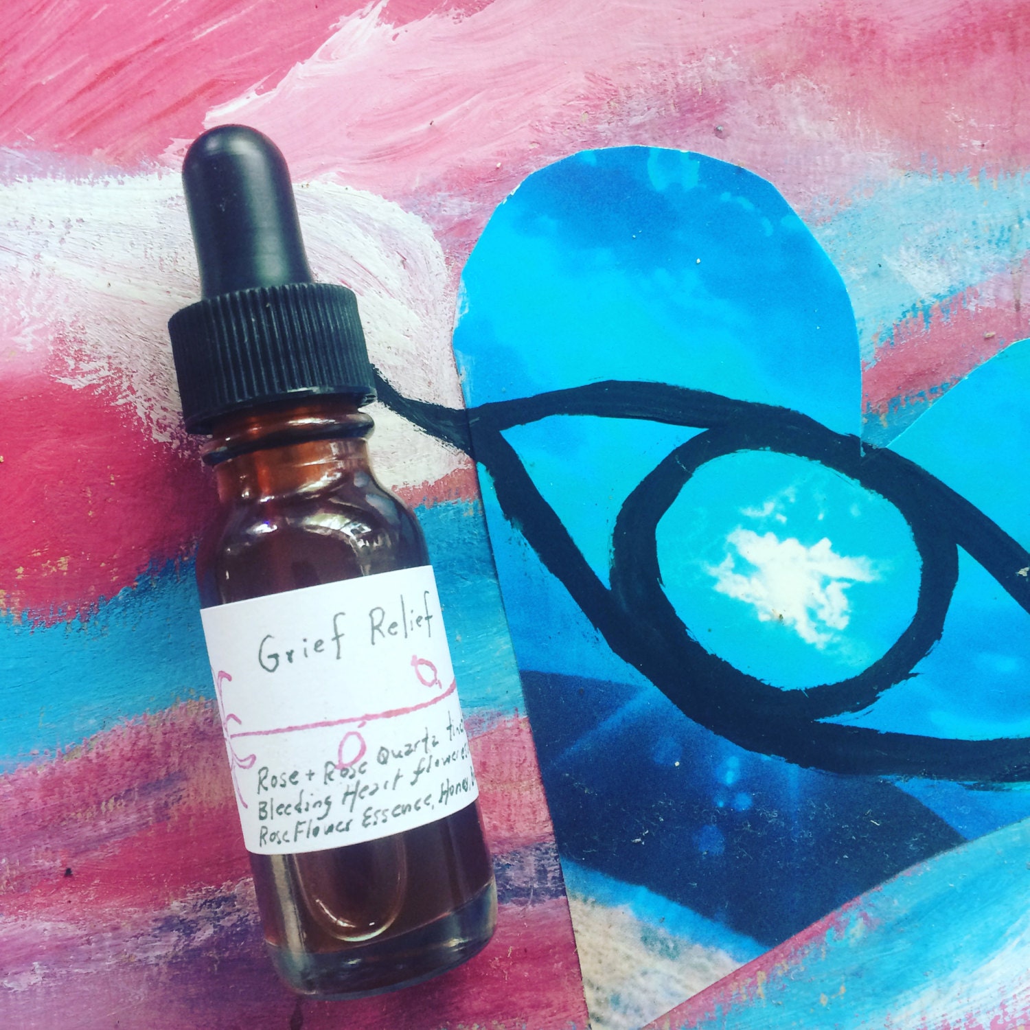 Grief Relief Flower Essence Tincture by HonestOwl on Etsy