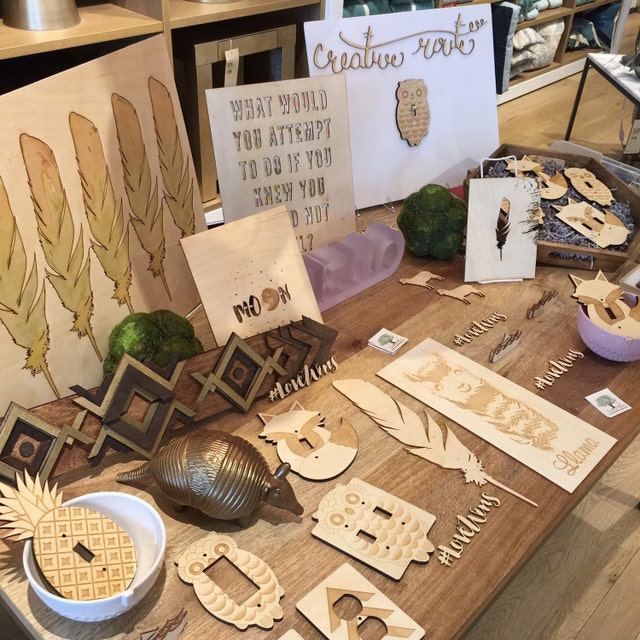 Laser Cut Wood Light Switch Plates Home Decor by creativeroute