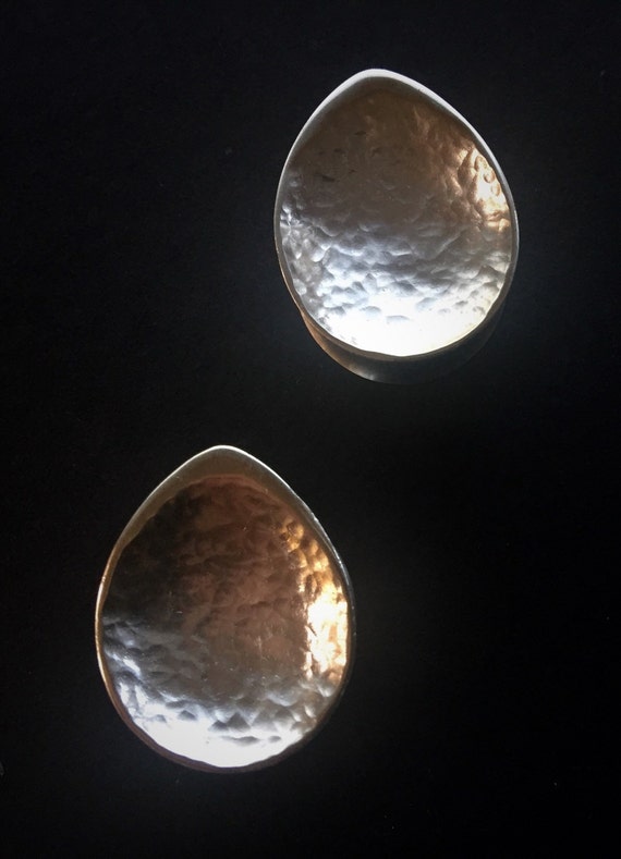 Teardrop Gauges Silver Gauges Teardrop Plugs by SweetMantra