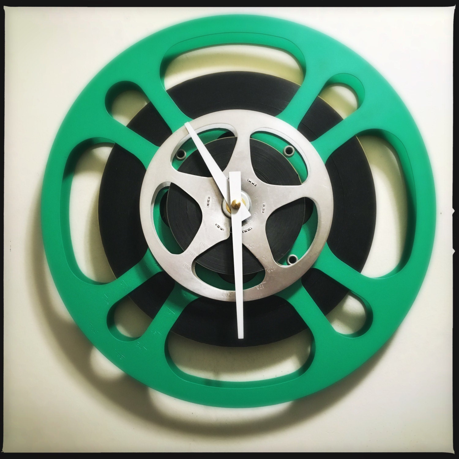 Wall Clock Movie Theater Decor Film Reel Wall Clock Home