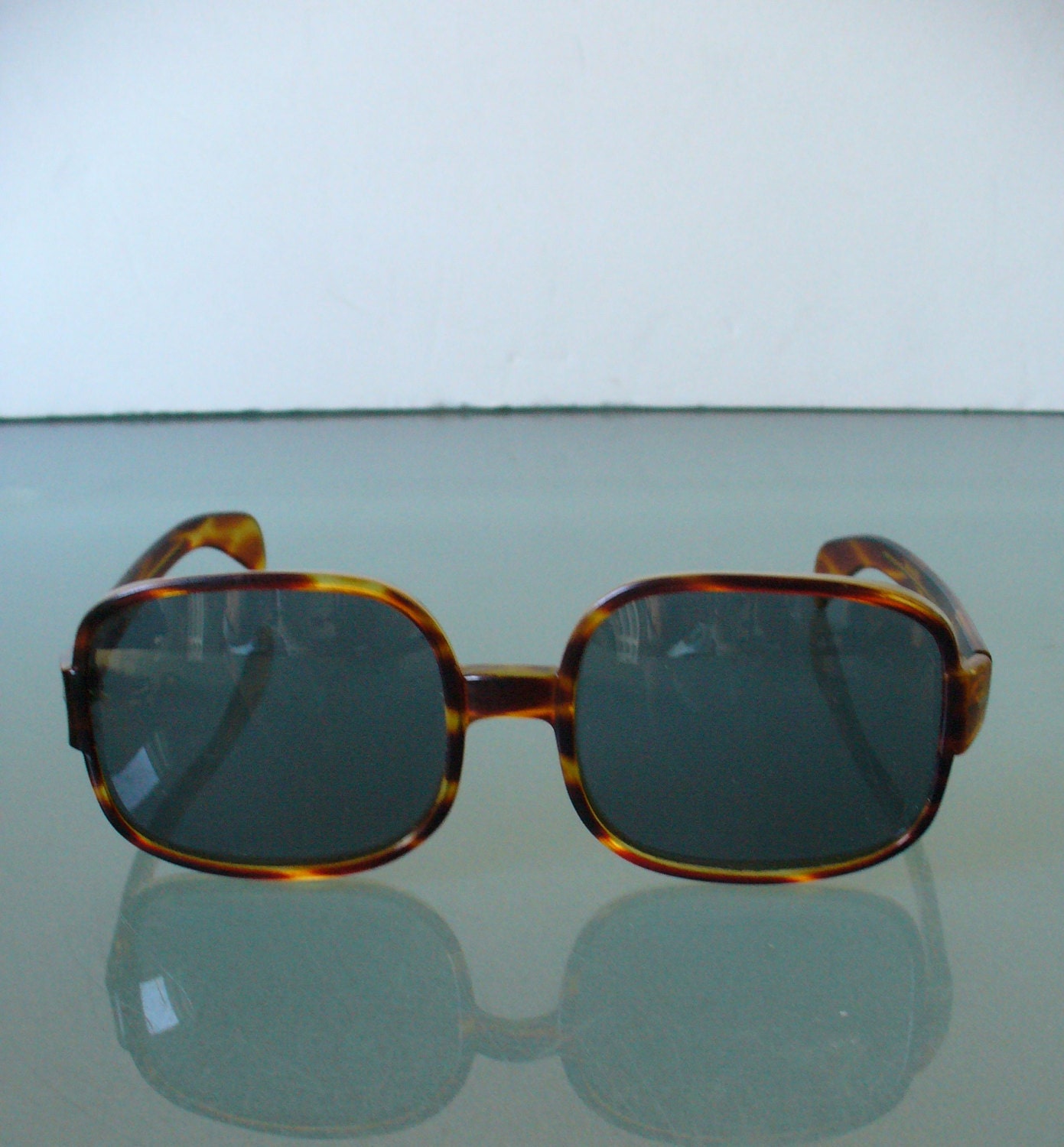 Vintage Made in Italy Big Eye Sunglasses by EurotrashItaly on Etsy
