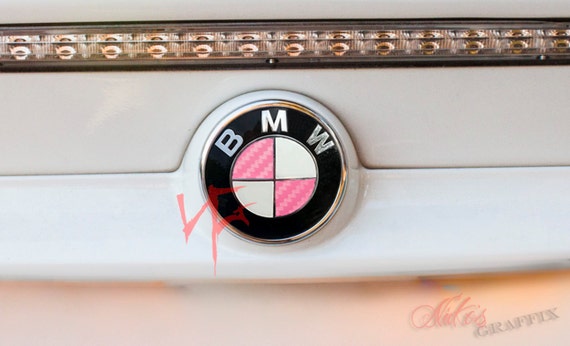 Bmw roundel emblem overlay decal sticker