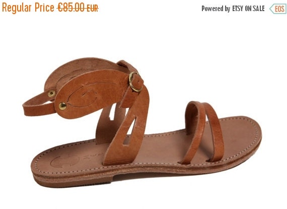 womens tan leather sandals