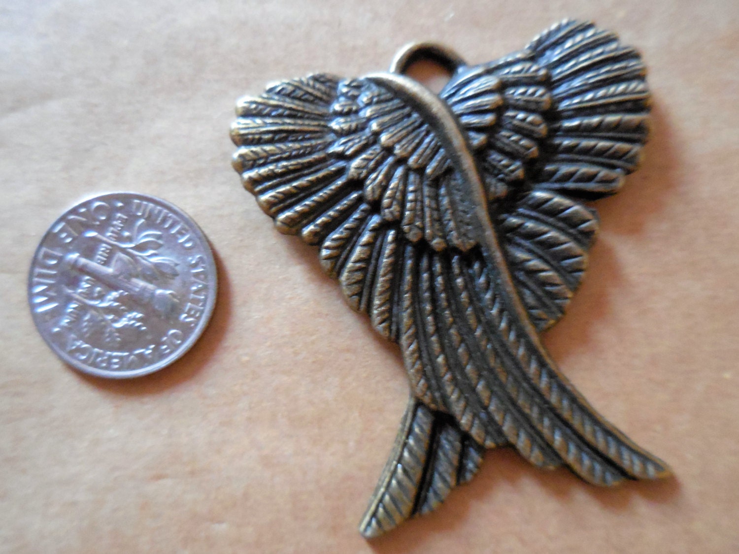 Angel Wings Pendant Jewelry Making Jewelry Supply