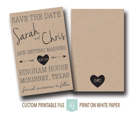 Save The Date And Wedding Invitation Packages 6