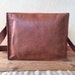 LEATHER MESSENGER BAG 13 x 11", mens leather satchel, leather crossbody bag, leather shoulder bag, mens leather messenger bag, Crossbody