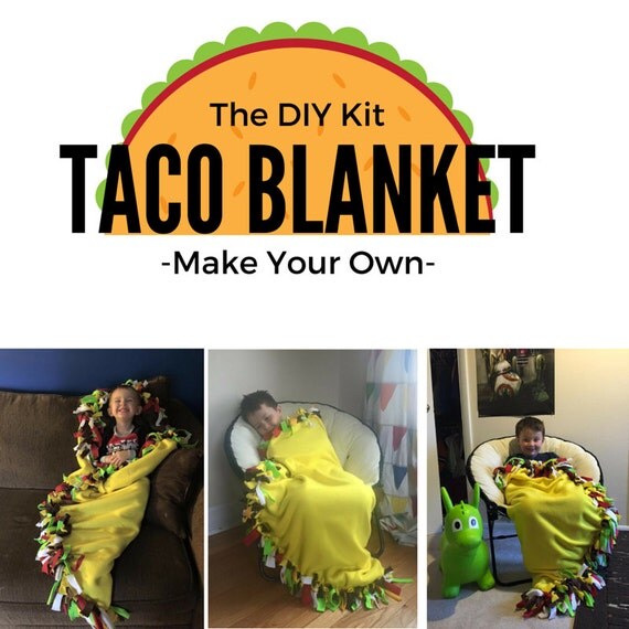 taco bell plush blanket