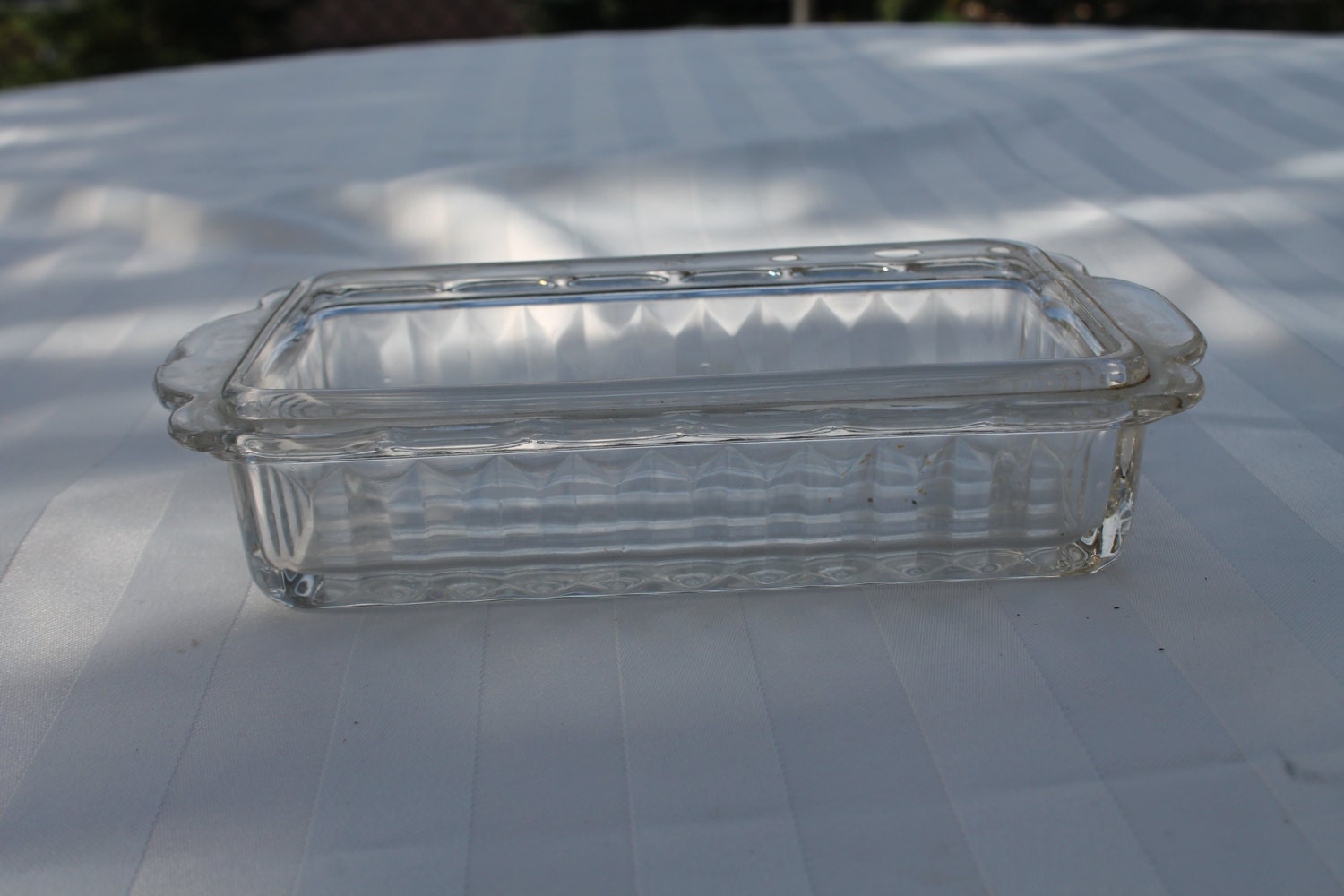Glass Butter Dish Haute Juice