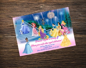 Disney Princess Invitation