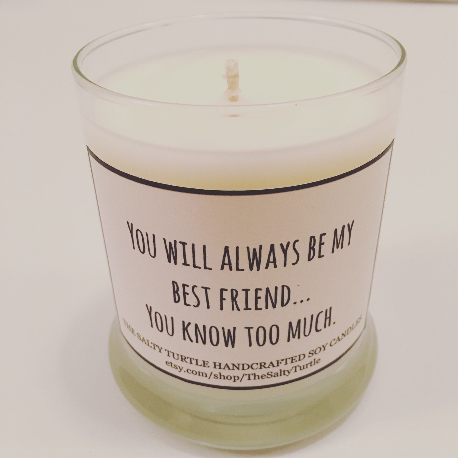 FREE SHIPPING Best Friend Funny Candle Gag Gift