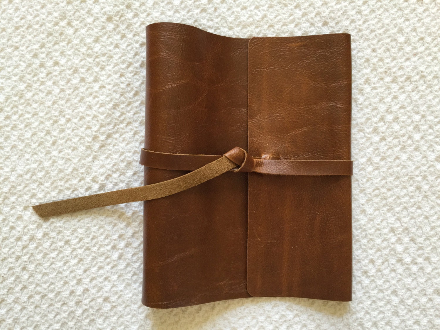 Leather Planner Organizer cowhide leather filofax style daily