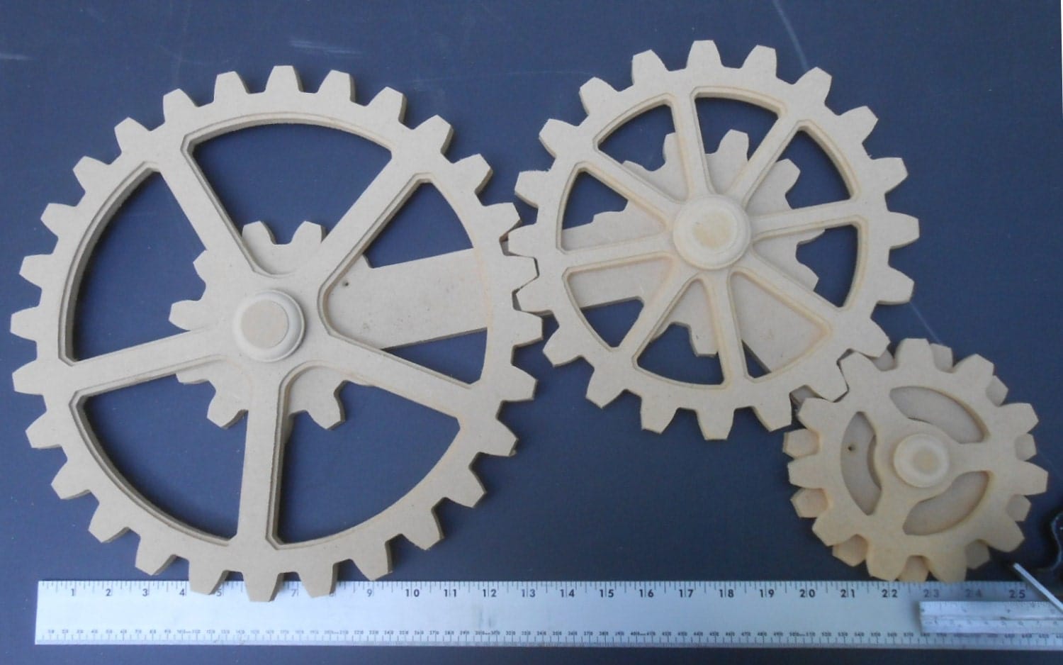 Gear Wall 26 x 16 Wooden Gears Wood Gears