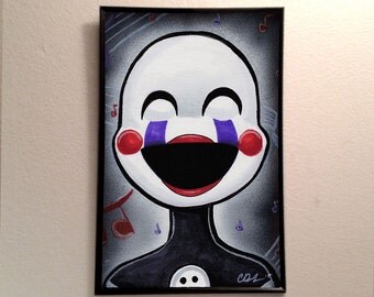 FNAF Inspired Puppet 11x17" Poster Print