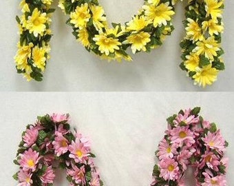 Items in search results Burgundy Daisies Chain Garland 5 ft Silk Wedding Flowers Arch Gazebo Decor Daisy Brand New · Unbranded · Bouquet · Red out of 5 stars - Burgundy Daisies Chain Garland 5 ft Silk Wedding Flowers Arch Gazebo Decor Daisy.